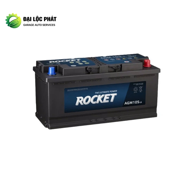 Ắc Quy Rocket AGM L6 (12V-105ah) 